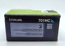Cartucho de toner ciano de alto rendimento Lexmark 701HC novo na caixa comprar usado  Enviando para Brazil
