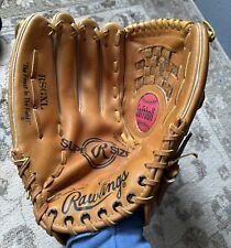 Rawlings leather softball for sale  LONDON