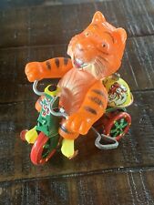 Mechanical Tiger Trike Marx Toys Vintage Wind Up Works Great Louis Marx & Co, used for sale  Shipping to South Africa