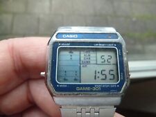 Casio vintage game watch GM-301 Sea Battle module 222 no light/sound comprar usado  Enviando para Brazil