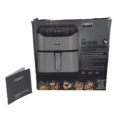 Bella Pro Series 6-qt Digital Air Fryer w/h Stainless Steel Finish - Silver, used for sale  Shipping to South Africa