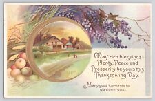 Postcard thanksgiving signed for sale  Aliso Viejo