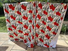 Curtains lined pair for sale  MELTON MOWBRAY