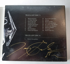 RARO Elder Scrolls SKYRIM 4-CD Trilha Sonora - JEREMY SOULE ASSINADO - CD Autografado comprar usado  Enviando para Brazil