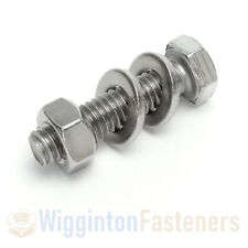 M3 M4 M5 M6 M8 Nuts and Bolts / Fully Threaded Set Screw + Washers A2 STAINLESS for sale  BANBURY