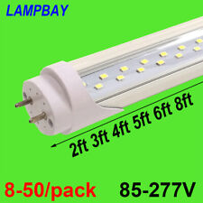 8-50/pacote 2 pés 3 pés 4 pés 5 pés 6 pés lâmpada tubo LED luzes de fileira dupla lâmpada retrofit G13 comprar usado  Enviando para Brazil