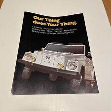 1975 volkswagen thing for sale  Dennis Port