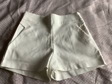 Cream tailored shorts for sale  IPSWICH