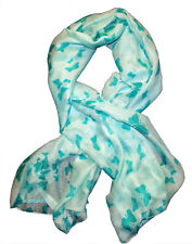 Foulard papillons vert d'occasion  Perpignan-