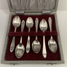 Vintage teaspoons box for sale  PETERBOROUGH