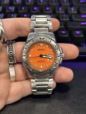 Seiko Diver SKXA61 Orange Knight 7s26-01X0 relógio de mergulho automático, usado comprar usado  Enviando para Brazil