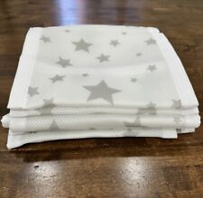 BreathableBaby Breathable Baby Mesh Crib Liner Starlight White Gray Stars for sale  Shipping to South Africa