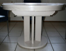 Bistrotisch, Tisch rund, Esstisch, Øca.109,5cm weiß zum Ausziehen  Ø ca.150 cm, gebraucht gebraucht kaufen  Lichtenfels