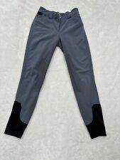 Pantalones de montar Dover Saddlery para mujer 28 pantalones de montar elásticos grises ecuestres segunda mano  Embacar hacia Argentina