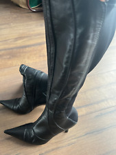Dune leather stiletto for sale  SHEFFIELD