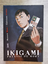 Manga ikigami préavis d'occasion  Colmar