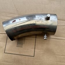 Steel chrome exhaust for sale  CHELMSFORD