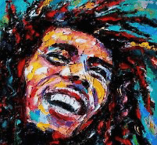 Bob marley abstract for sale  LEICESTER