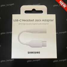 Nuevo Genuino Samsung USB-C Tipo-C A 3.5mm Conector Auriculares Adaptador Cable de Audio Auxiliar segunda mano  Embacar hacia Mexico