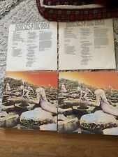 2 capas de vinil LED Zeppelin Houses Of The Holy LP Gatefold EUA SD 7255 e um taco, usado comprar usado  Enviando para Brazil