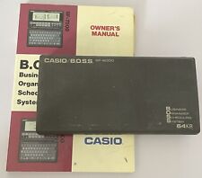 Sistema de programación organizador de negocios vintage Casio 64 KB SF 8000 PDA electrónico, usado segunda mano  Embacar hacia Argentina
