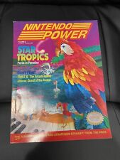 Revista Nintendo Power Vol. 21 de fevereiro de 1991 Star Tropics com pôster e inserções comprar usado  Enviando para Brazil