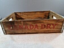 Canada Dry Wood Crate- Undivided.  (Sacramento-Fresno-Stockton) (B) for sale  Shipping to South Africa