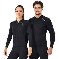 Calça de mergulho de neoprene 2 mm manga comprida dividida top natação surf roupa de mergulho jaqueta comprar usado  Enviando para Brazil