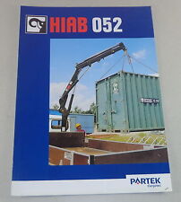 Brochure brochure hiab for sale  Shipping to Ireland