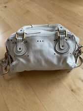 Chloe white handbag for sale  BELFAST
