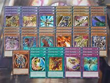 Mazo Yugioh Gaia el Dragón 49 Cartas Caballero Feroz Maldición del Dragón Yugi segunda mano  Embacar hacia Mexico