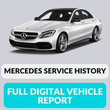 Mercedes service history d'occasion  Expédié en Belgium