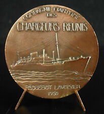 Médaille 1952 paquebot d'occasion  Strasbourg
