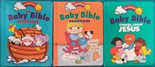 Lote de 3 livros de tabuleiro bíblico para bebês comprar usado  Enviando para Brazil
