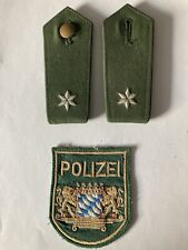 Polizei patch dienstgradabzeic gebraucht kaufen  Würzburg