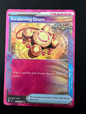 Used, Awakening Drum 141/162 Pokémon TCG Temporal Forces Ace Spec Holo Rare NM for sale  Shipping to South Africa