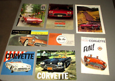 Chevrolet corvette brochure for sale  Troy