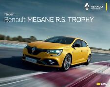 2019 MY Renault Sport Megane R.S. Trophy 09 / 2017 catalogue brochure German na sprzedaż  PL