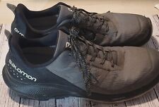 Zapatos de senderismo Salomon para hombre Outpulse Gore-tex talla 12 imán hierro negro segunda mano  Embacar hacia Argentina