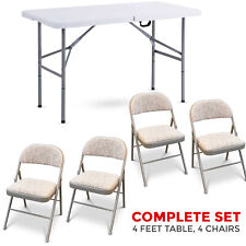 Feet folding table for sale  Shipping to Ireland