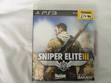 Sniper elite iii for sale  RAMSGATE