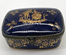 Collectable limoges cobalt for sale  LIVERPOOL