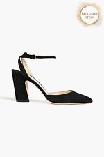RRP€635 JIMMY CHOO Micky 85 Leather Ankle Strap Shoes US6 UK3 EU36 Made in Italy for sale  Shipping to South Africa