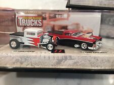 Hot Wheels Custom Classic Trucks 1:64 ‘32 Ford Pickup, ‘57 Ford Ranchero, used for sale  Shipping to Canada