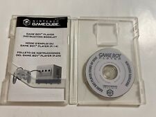 Disco de inicialização Game Boy Player Nintendo GameCube com estojo e manual comprar usado  Enviando para Brazil
