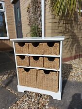 Wicker drawer storage for sale  BEDLINGTON