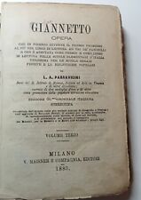 Giannetto l.a. parravicini usato  Milano