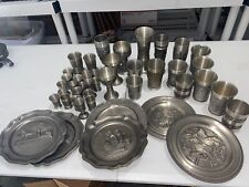 German Pewter Lot 20 Pounds Scrap Pewter Reloading, Jewelry, Melting Crafts. for sale  Shipping to South Africa