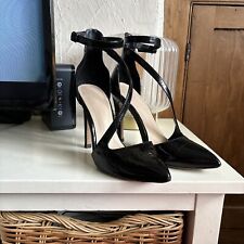 black heels strappy zara for sale  COVENTRY
