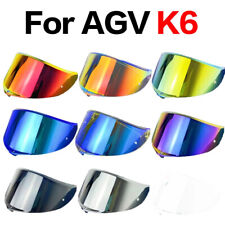 Viseira capacete multicolorida ajuste para AGV K6 rosto inteiro capacete motercycle viseira lente comprar usado  Enviando para Brazil